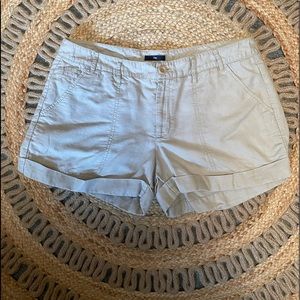 Gap Beige Linen/ Cotton Shorts